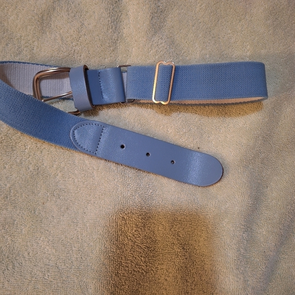Girls Champro Light Blue Adjustable Stretch Belt